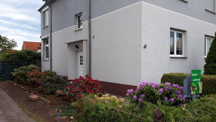 Ferienwohnung für 4 Personen, mit Balkon und Terrasse sowie Garten und Ausblick in Halberstadt - 2