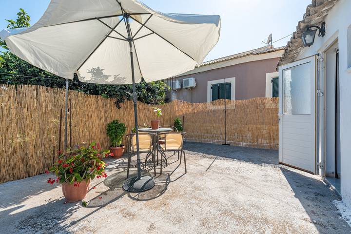 Maison de vacances pour 3 personnes, avec balcon à Corfou