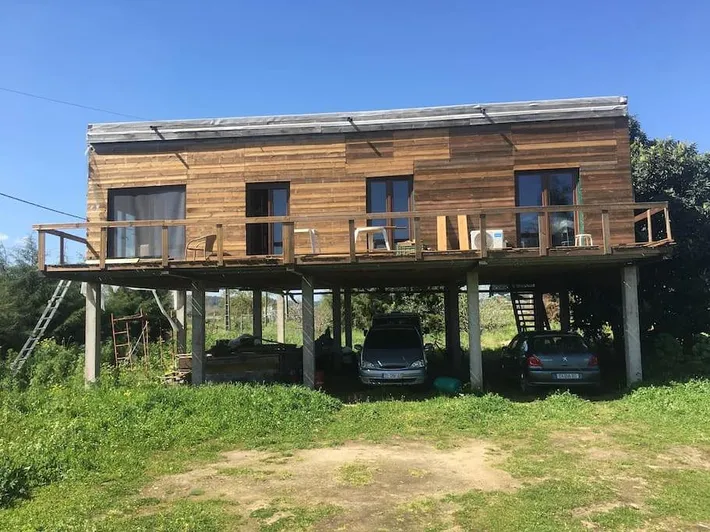 Ferienwohnung für 4 Personen, mit Garten und Ausblick, mit Haustier - 1