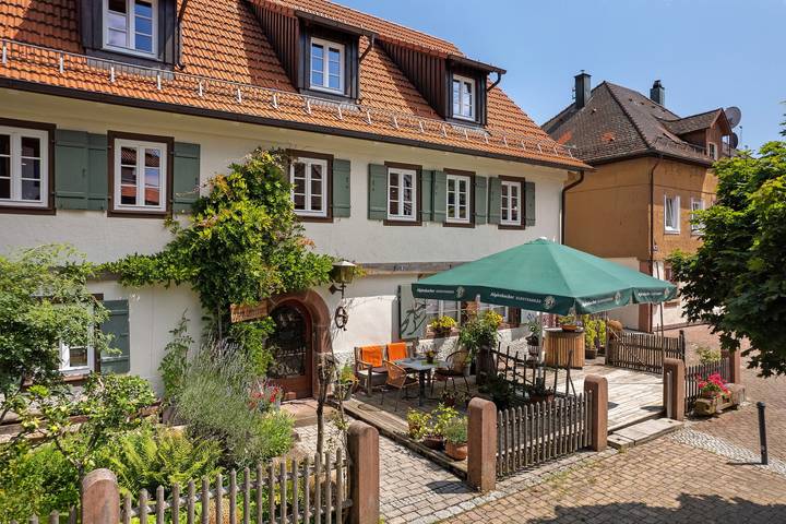 Gehele studio, Appartement Im Denkmal 1 met wifi in Alpirsbach, Kinzig Valley