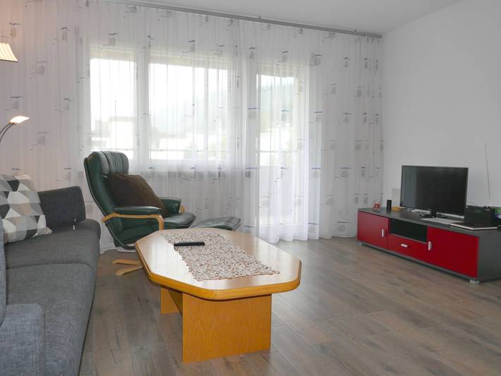 Apartament wakacyjny dla 2 osób, z balkon i ogród w Davos