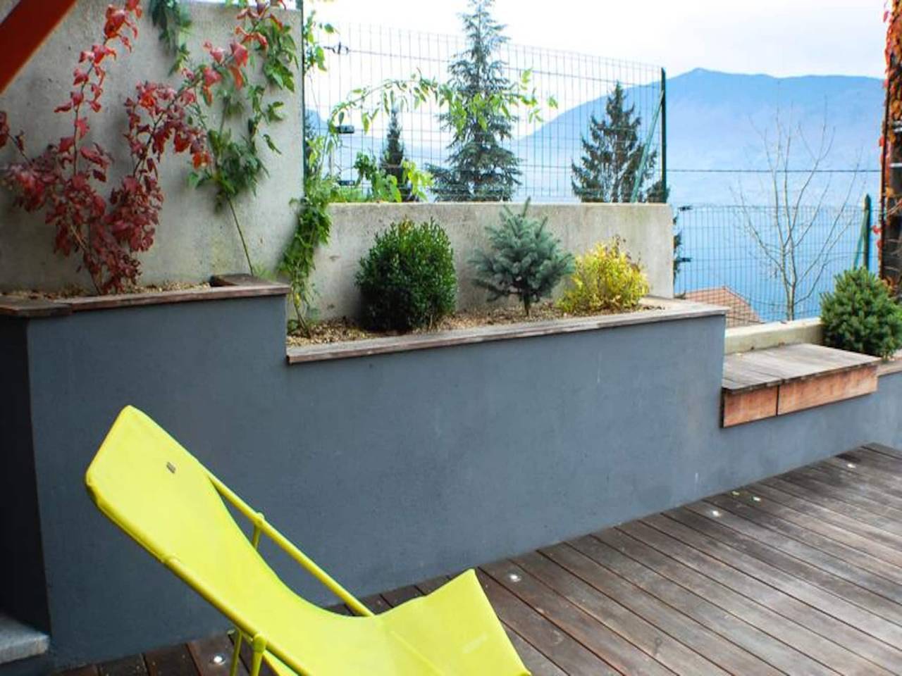 Ganze Wohnung, Ferienhaus in Veyrier-du-Lac mit Blick auf den See in Veyrier-du-Lac, Annecy und Umgebung