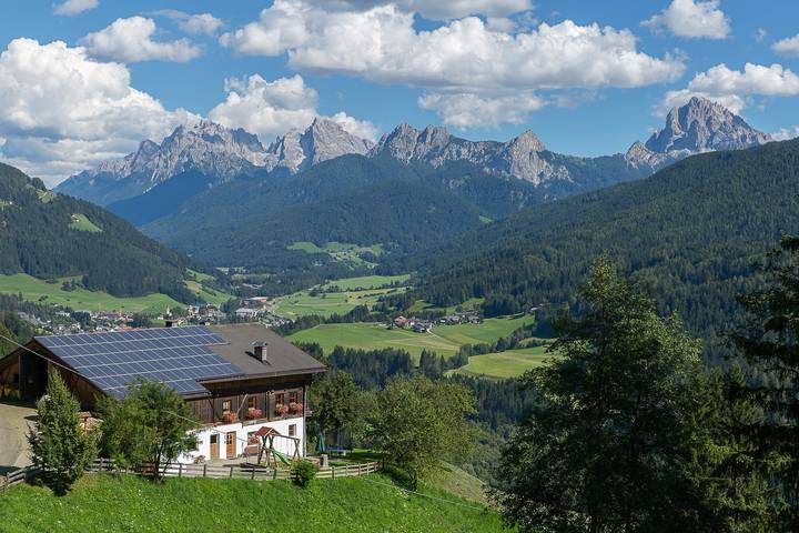 Ferienhaus für 6 Personen, mit Garten am Kronplatz