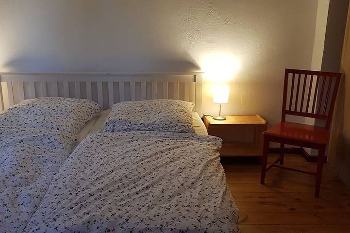 Holiday house with a large garden and swimming lake in the village in Carmzow-Wallmow, Uckermark
