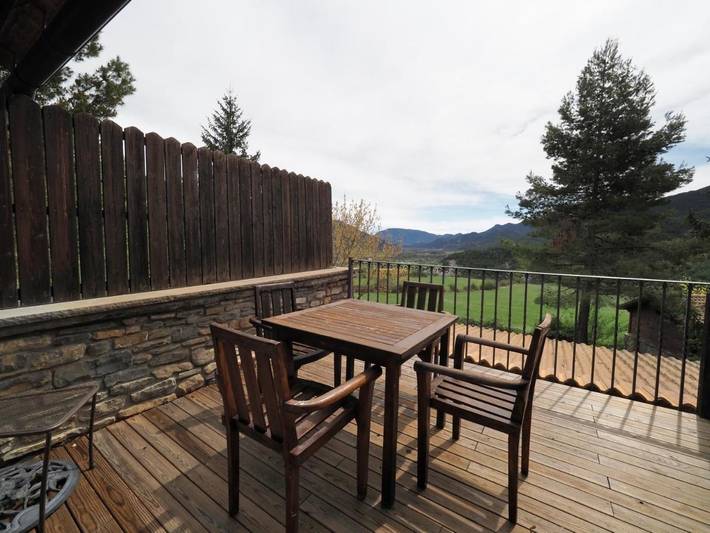 Casa rural para 5 personas, con vistas además de piscina y jardín en Sobrarbe - 2