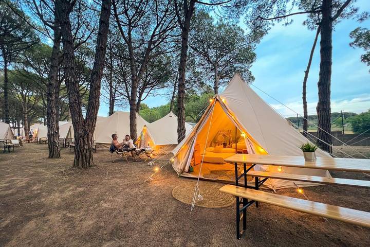 Tente pour 4 personnes, avec piscine à Palamós - 3
