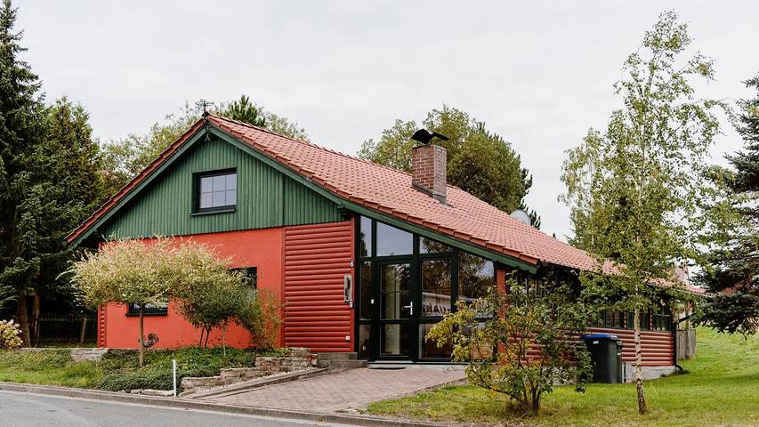 Ferienhaus für 5 Personen, mit Garten und Terrasse sowie Sauna in Thale