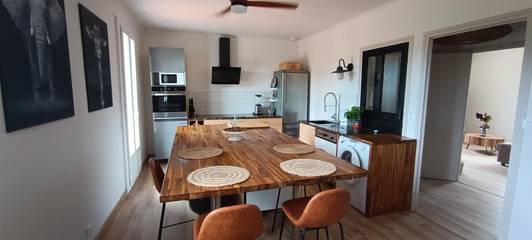 Gîte pour 4 personnes, avec jardin et vue à Saint-Jean-Pla-de-Corts
