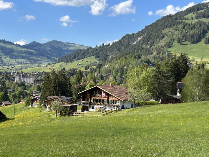 Chalet pour 6 personnes, avec balcon dans Gstaad - 4