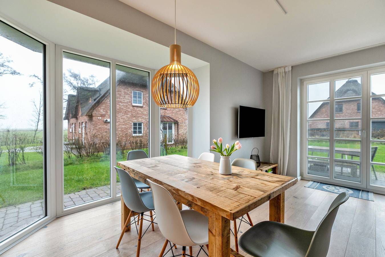 Ferienhaus 'Mynreet' mit privater Terrasse und Wlan in Tating, Eiderstedt