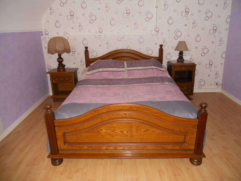 Régine - Chambre lila in La Gouesnière, Région de Saint-Malo