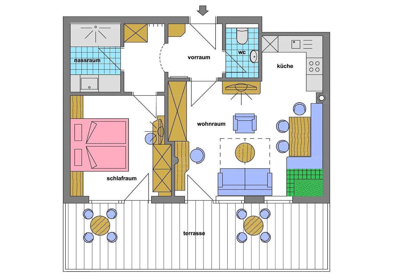 Ganze Ferienwohnung, Romantik Suite in Holzgau, Allgäuer Alpen (Österreich)