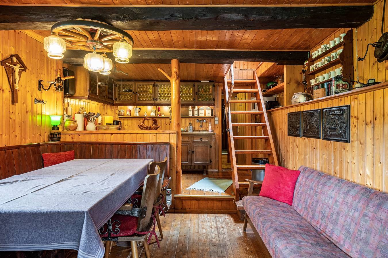 Vakantiehuis 'Mühle-am-Wolfsgrund' met Bergzicht, Privéterras en Privétuin, foto 9