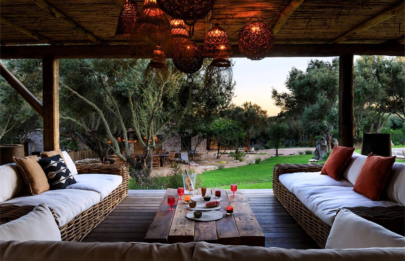 Stylish Contemporary Villa with Gardens, Boules Pitch and Guest Cottage near Bonifacio in Bonifacio, Arrondissement de Sartène