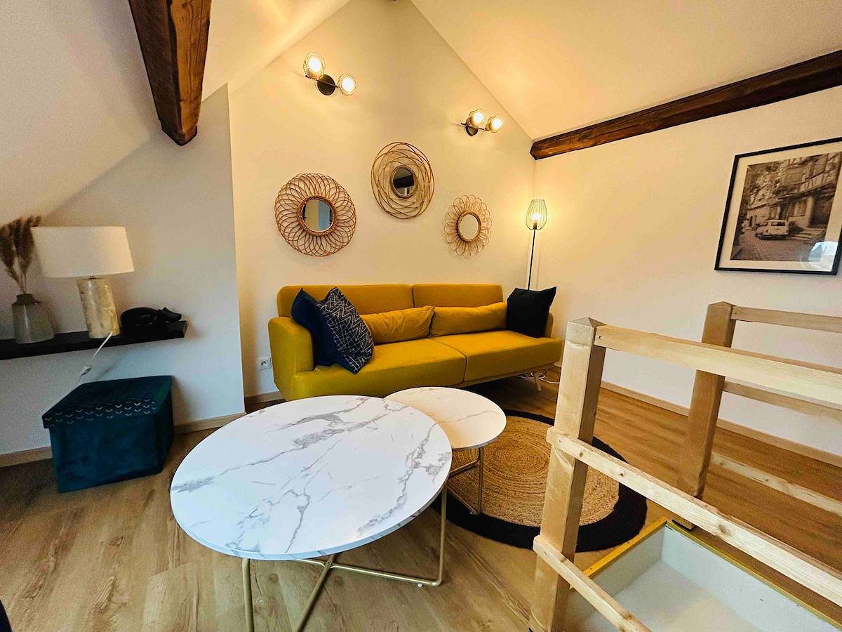 Entire apartment, Les Toits de Thillois | Hypercentre | Erlon in Reims, Marne