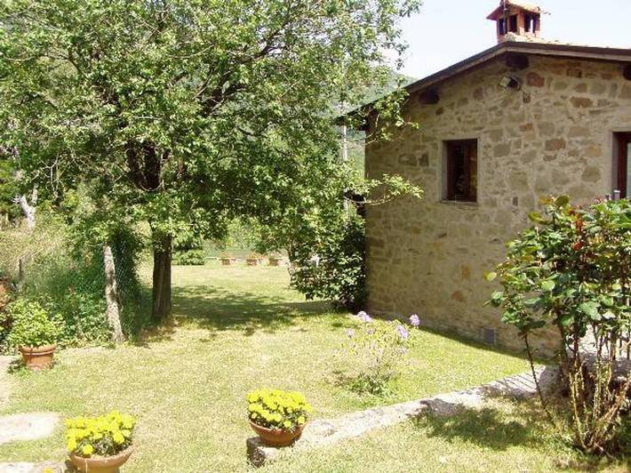 Ferienhaus für 4 Personen, mit Garten und Ausblick sowie Seeblick in der Toskana - 4