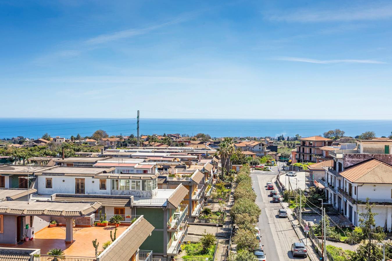 Appartamento intero, Appartamento 'Etna Home' con vista mare, Wi-Fi e aria condizionata in Santa Venerina, Etna