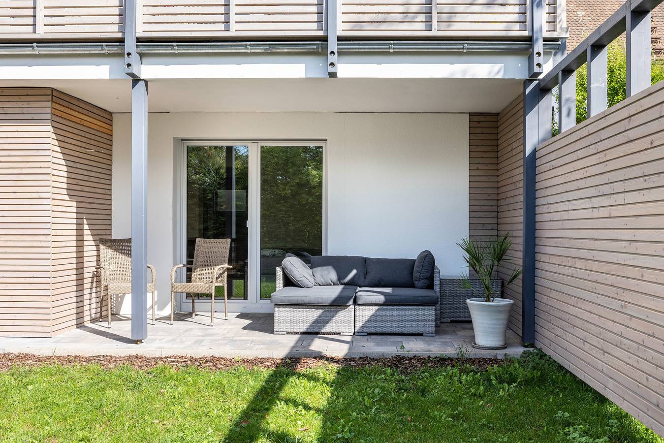 Estudio entero, Apartamento vacacional 2 Coburg-Creidlitz con terraza privada, jardín privado y Wi-Fi in Coburgo, Oberes Maintal - Coburger Land