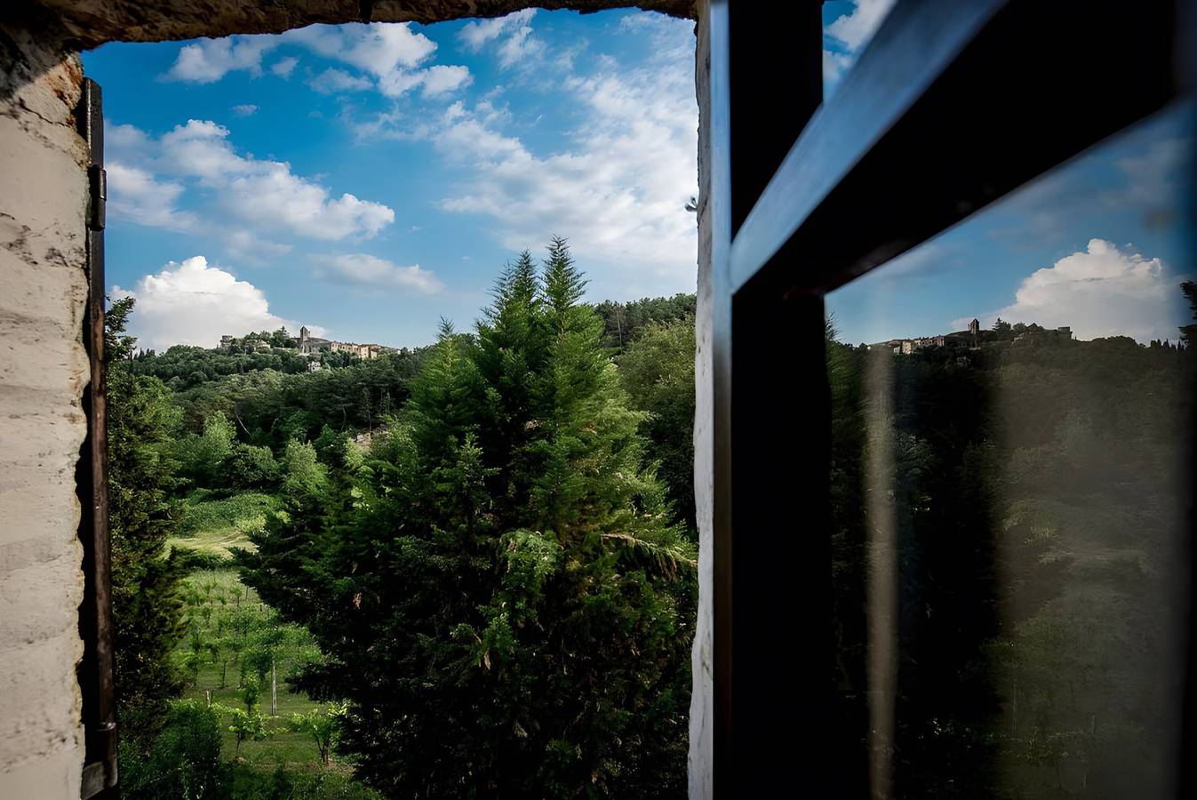 Hel leilighet, Agriturismo La Fonte di Trequanda – Il Focolare Apartment with Pool in Trequanda, Provinsen Siena