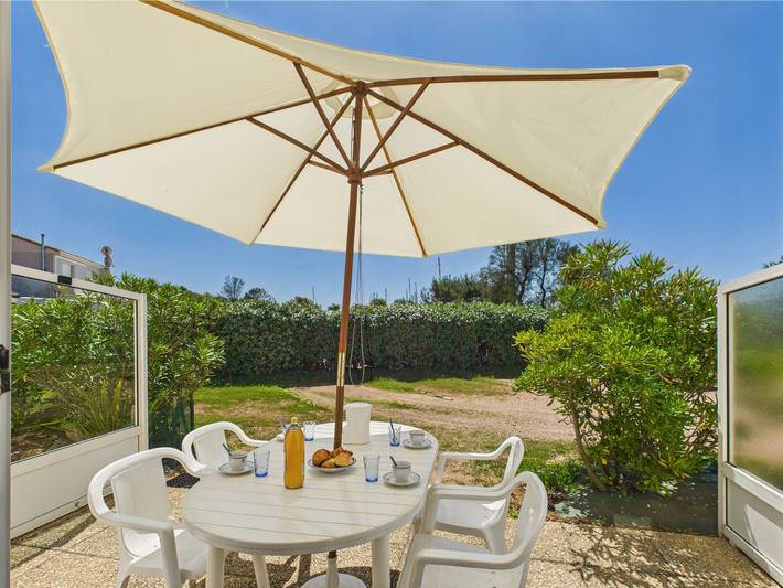 Ferienwohnung für 4 Personen, mit Terrasse und Garten