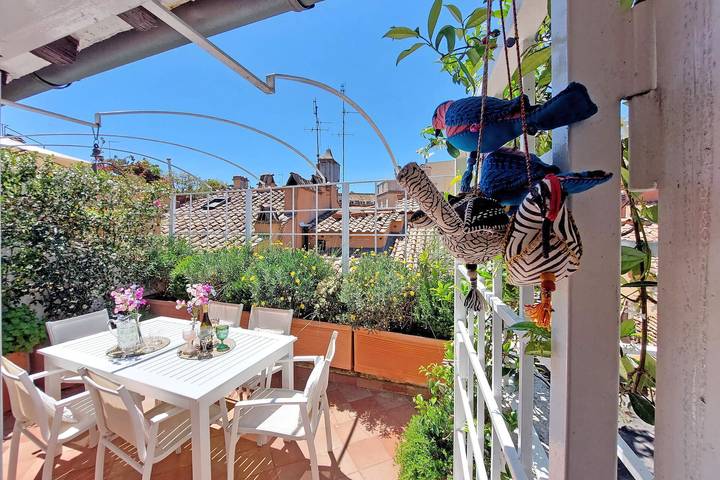 Loft per 4 persone, con Terrazza a Roma