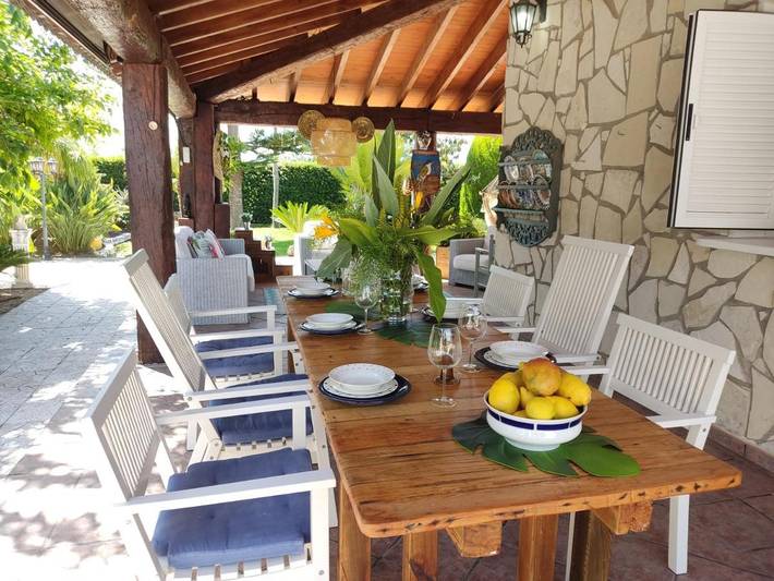 Casa rural para 9 personas, con piscina además de vistas y jardín, Familias con niños en Elche - 4