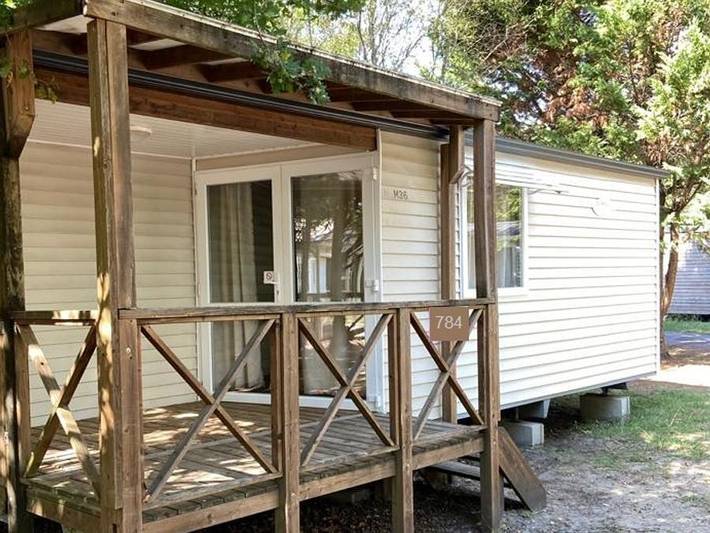 Camping Le Fief d'Anduze - Mobilheim 4 personen - Jupiter 784 (2 Schlafzimmer mit optionaler Klimaanlage, vor Ort zu zahlen) in Massillargues-Attuech, Alès und Umgebung