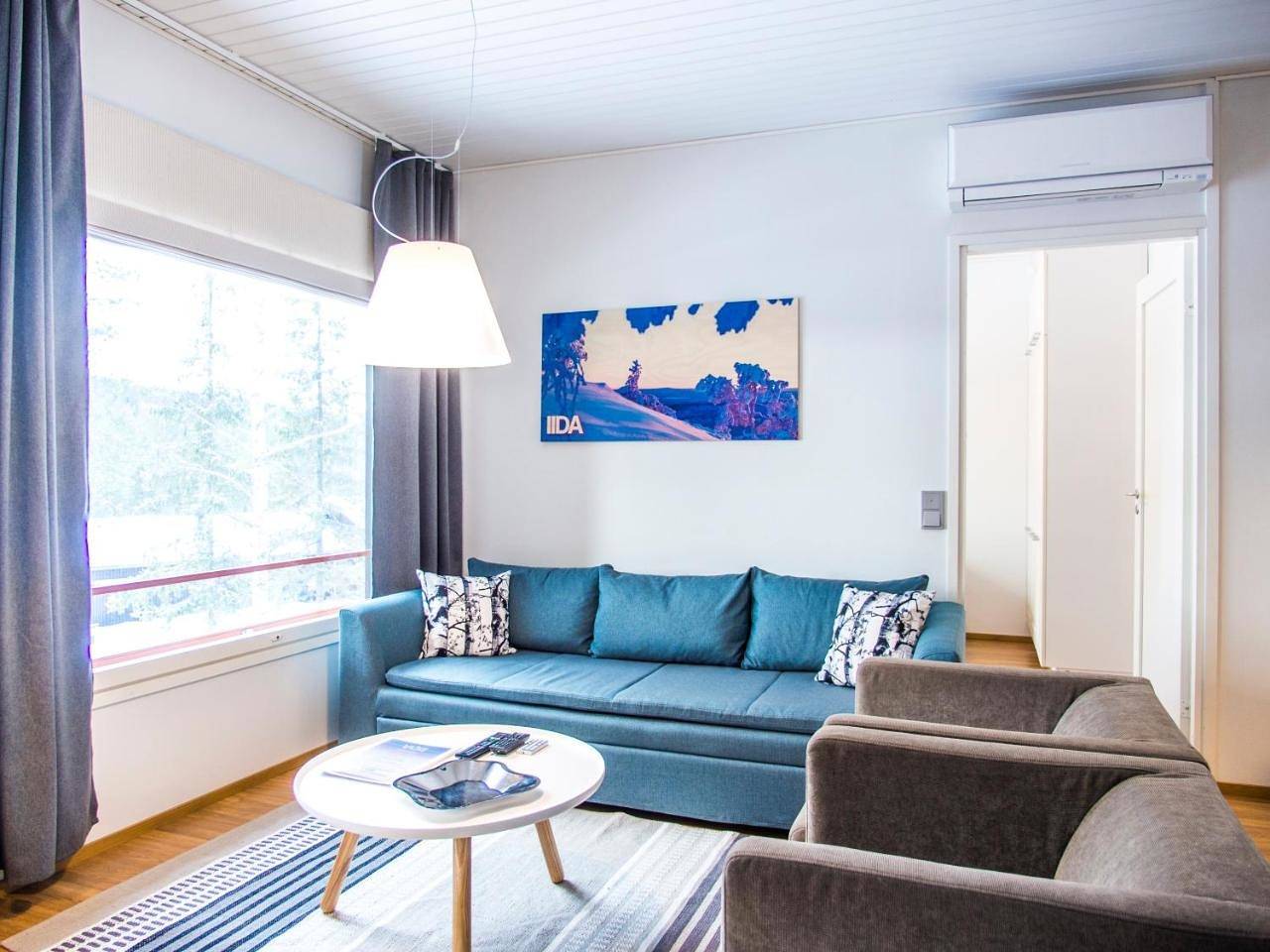 Ganze Wohnung, One-Bedroom Apartment with Sauna - No Pets in Vuokatti, Nuasjärvi