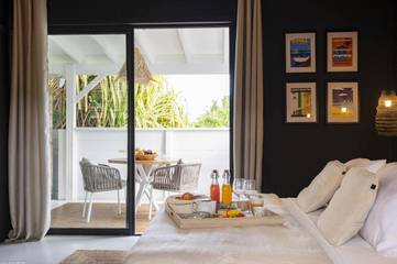 Maison d’hôte pour 2 personnes, avec terrasse ainsi que jacuzzi et piscine dans Saint Martin