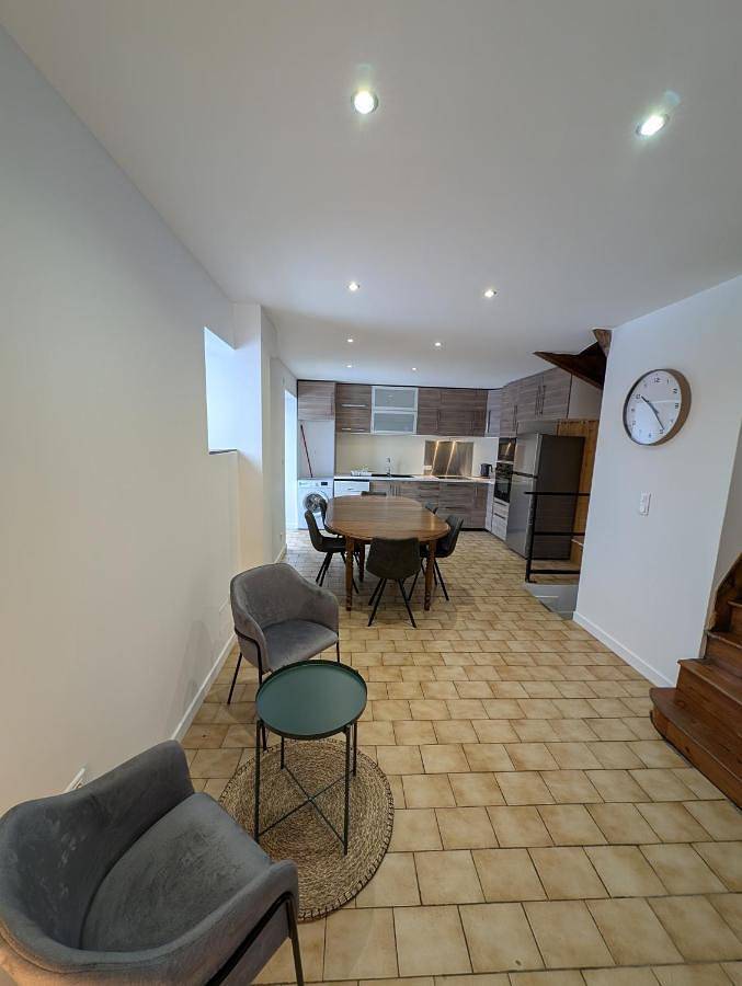 Appartement de vacances pour 4 personnes, avec jardin