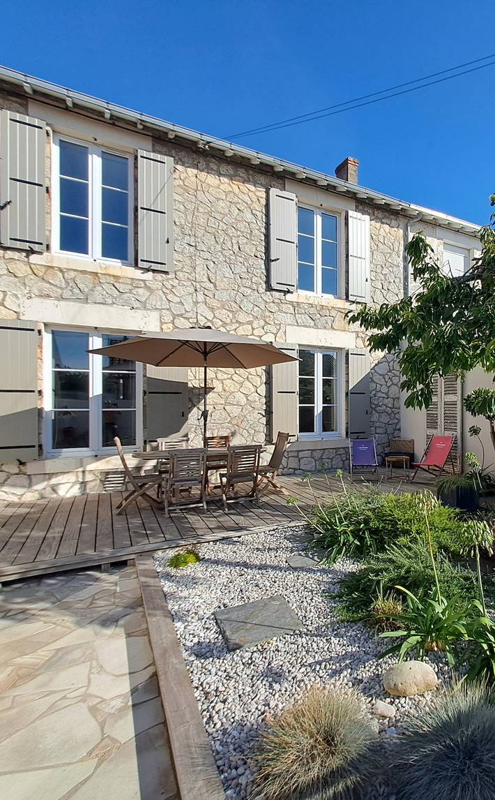 Ferienhaus für 6 Personen, mit Garten in La Rochelle