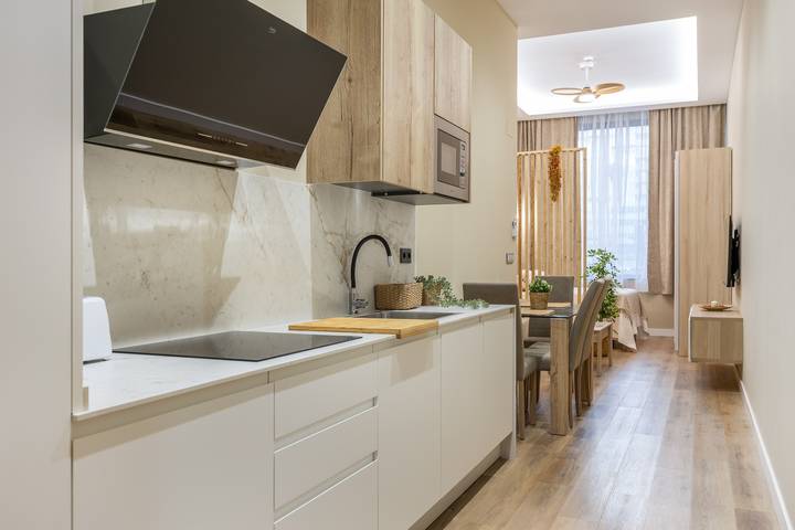 Apartamento entero, "Apartamento Brisas de Cádiz 2" con Wi-Fi y aire acondicionado in Playa de Cortadura (Poniente) (Cádiz), Cádiz