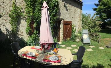 Gîte pour 5 personnes, avec terrasse et jardin en Bretagne