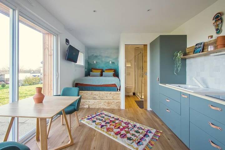 Gîte pour 2 personnes, avec vue et terrasse à Guichen - 4