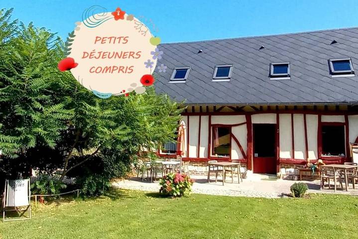 Location de vacances pour 5 personnes, avec vue et jardin dans Malleville-les-Grès
