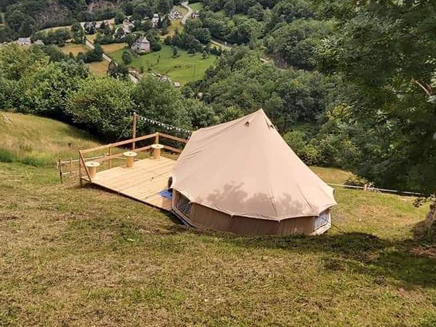 Camping Les Tilleuls - Tente 2 personnes - Tente Inuit in Gèdre, Parc national des Pyrénées
