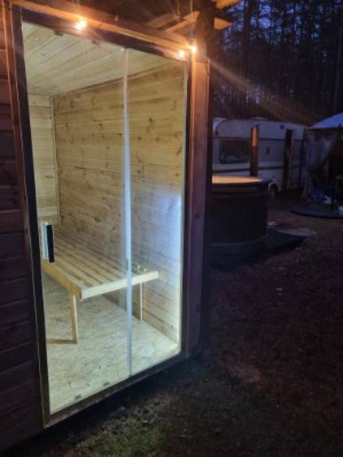 Camping für 2 Personen, mit Garten und Sauna sowie Ausblick, mit Haustier in Pommern - 3