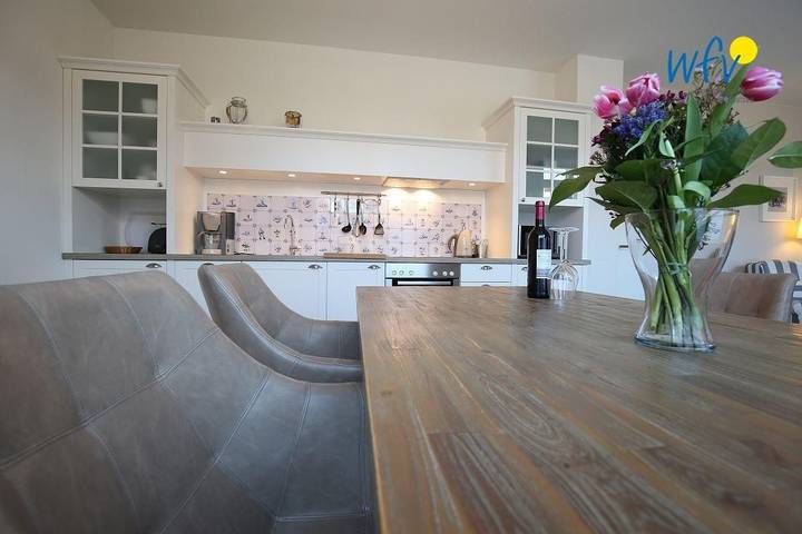 Ferienwohnung für 4 Personen, mit Sauna und Garten sowie Balkon auf Wangerooge