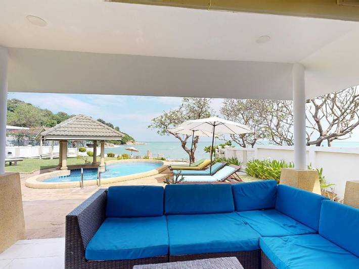 Bungalow para 10 personas, con piscina además de jardín y terraza en Koh Samui