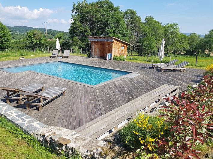 Gîte pour 2 personnes, avec sauna et piscine ainsi que jacuzzi et jardin dans la Loire - 3