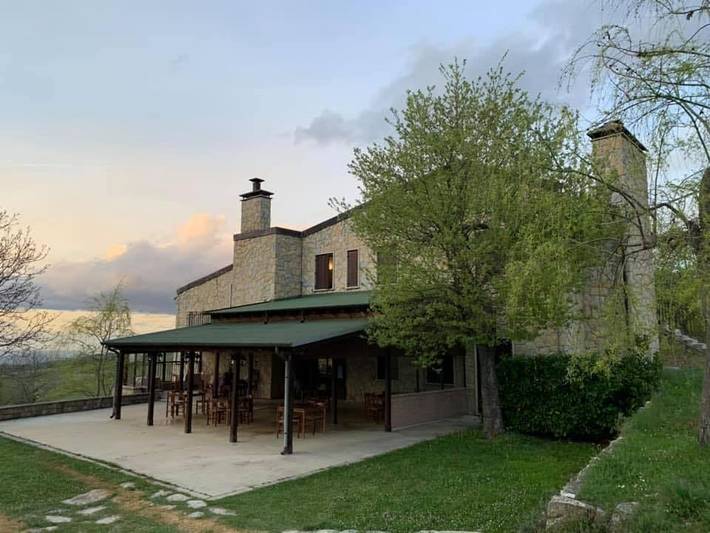 Chambre d’hôte pour 3 personnes, avec Terrasse ainsi que Jardin et Vue à Torre de' Passeri