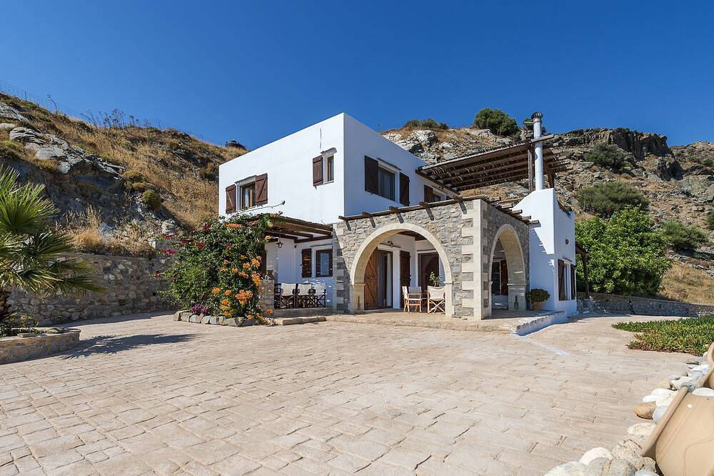 Keramos Villa mit 4 Schlafzimmern und privatem Pool in Kerames, Rethymno und Umgebung