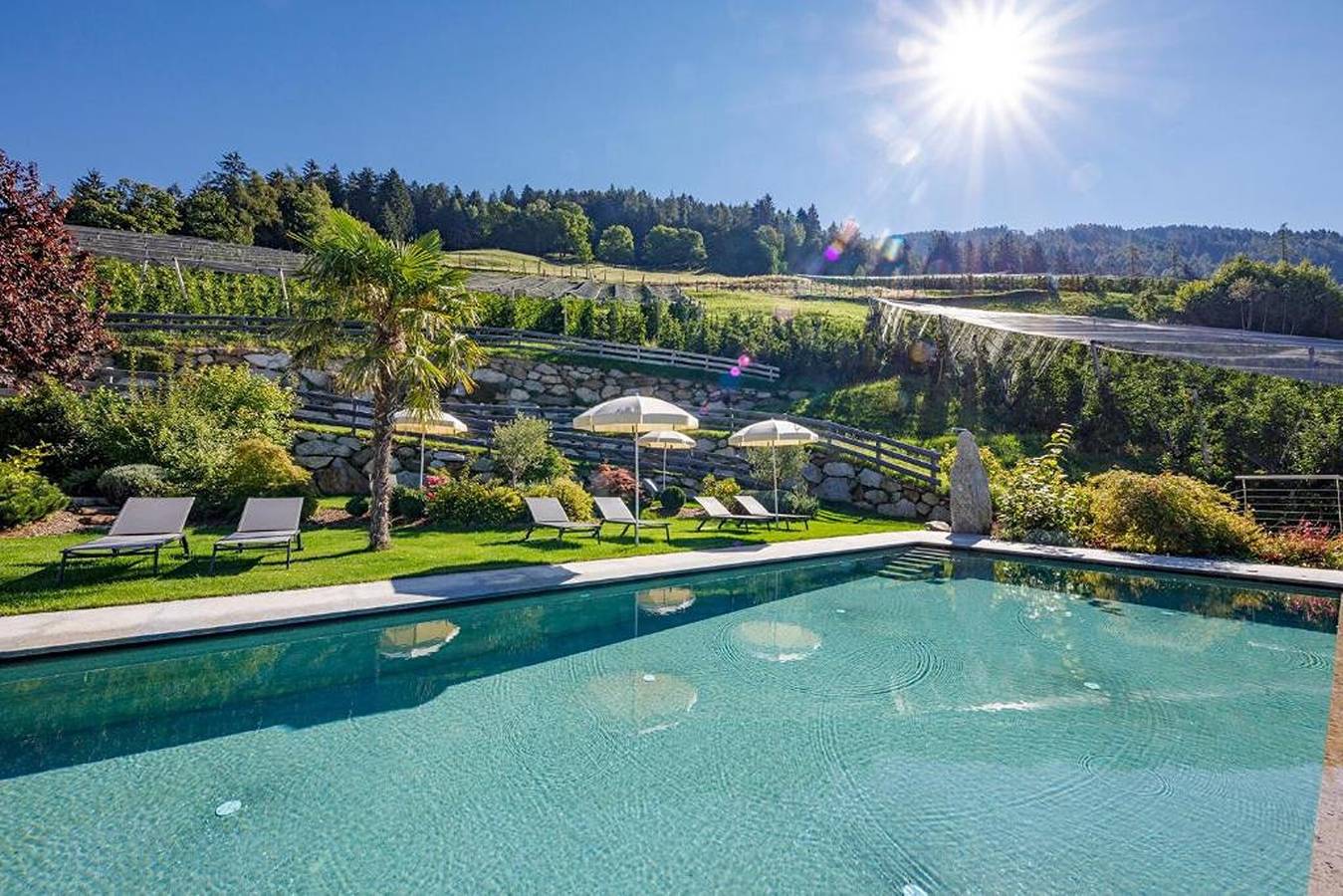 Ganze Wohnung, Ferienwohnung 'Lavendel' mit Bergblick, Gemeinschaftspool und Wi-Fi in Verdins, Schenna