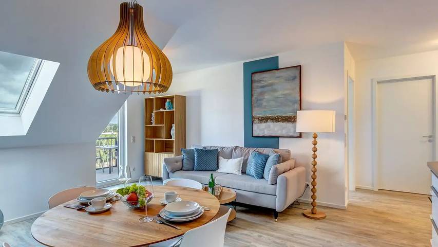 Ferienwohnung für 4 Personen, mit Balkon in Loddin - 3