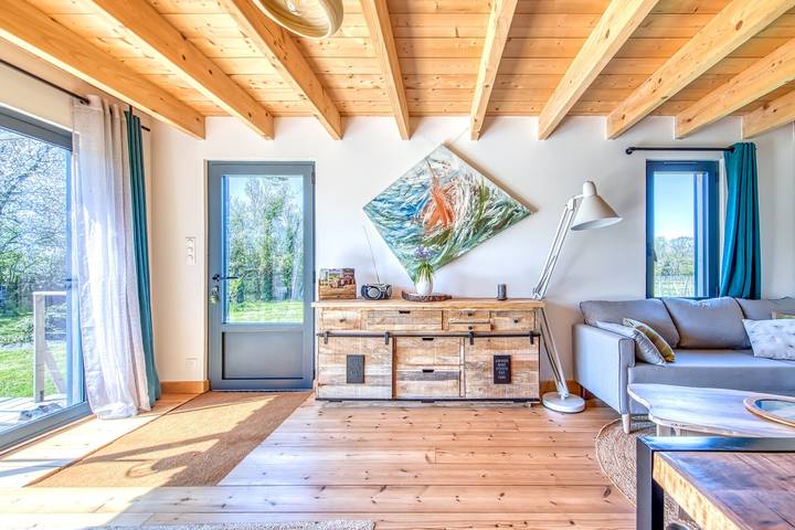 Lodge Évasion Fleurie – Encanto y Naturaleza cerca de Saint-Émilion in Guillac (Gironde), Región de Libourne