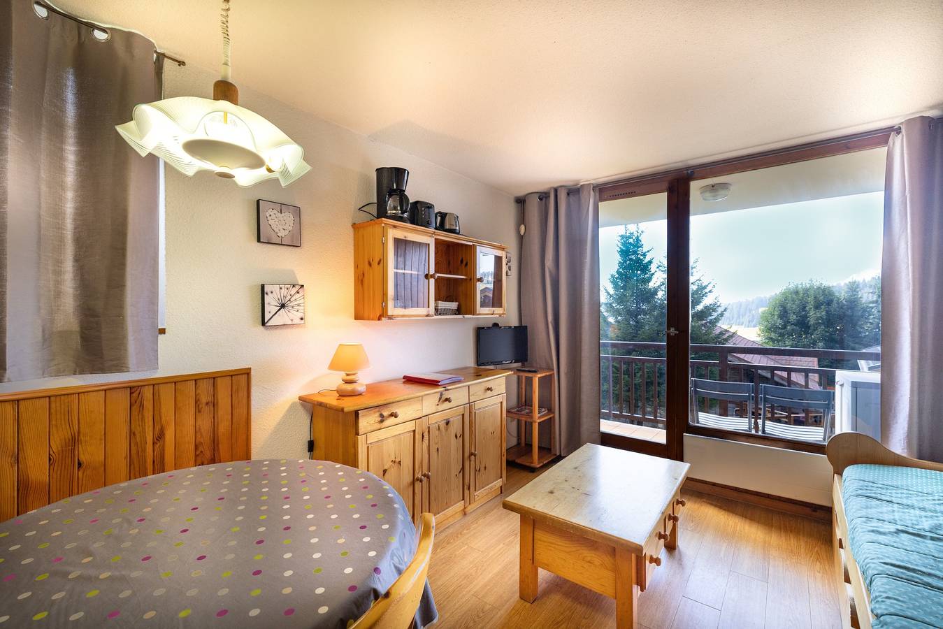Ganze Wohnung, Ferienwohnung "Les Saisies" Ski in/Ski Out in Les Saisies, Albertville und Umgebung