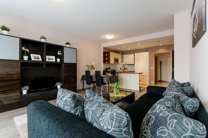 Vakantieappartement voor 4 personen, with Balkon and Terras as well as Tuin and Uitzicht in Boedapest