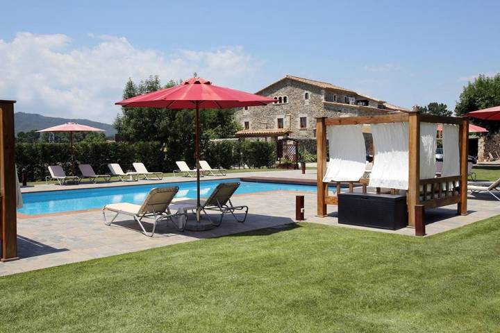 Casa rural para 2 personas, con Terraza y Jacuzzi además de Jardín y Piscina en Bescanó - 3