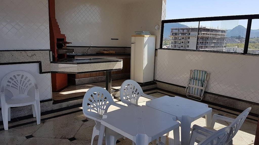 Ganze Wohnung, 6-zimmer-coverage, Bbq, Pool, Sauna, Morro Beach mit Wifi in Guarapari, Região Metropolitana da Grande Vitória