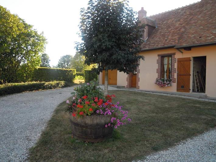 Maison de vacances pour 6 personnes, avec Terrasse et Jardin ainsi que Piscine et Vue